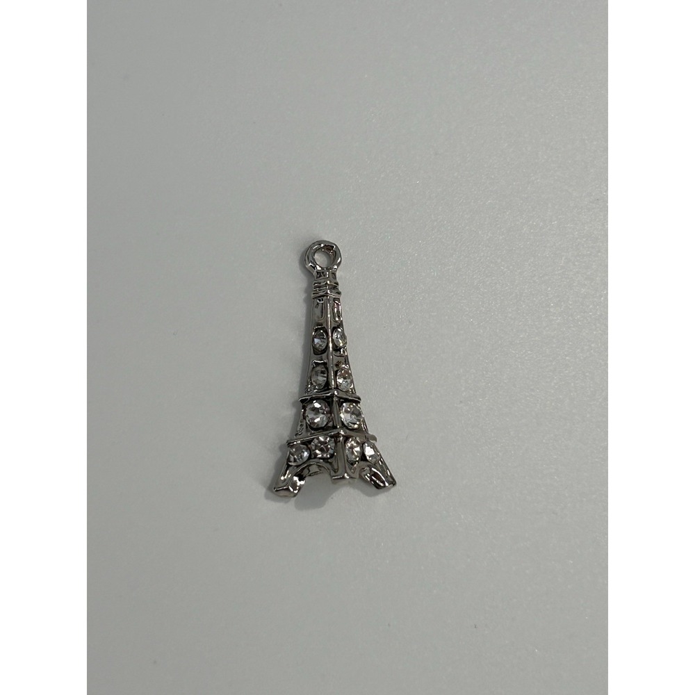 Vintage Silver‎ Eiffel Tower Charm Pendant